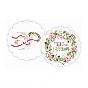 Christmas Gift Tags, Dove/Wreath, Roseanne Beck